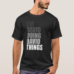 ICH BIN DAVID, DASS ICH TAUCHSACHEN GEGENÜBER Typ- T-Shirt
