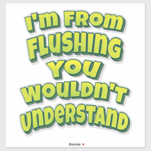 Ich bin davon ertränkt, dass du es nicht verstehen aufkleber (Blatt)