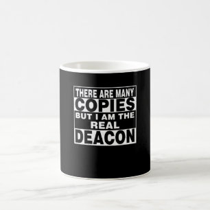 Ich bin Deacon Funny Persönlicher Personalisierte Kaffeetasse