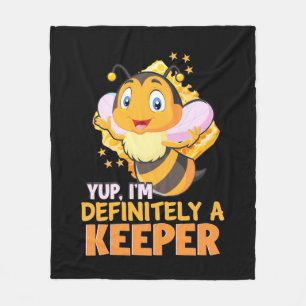 Ich bin definitiv ein Bienenhalter Fleecedecke