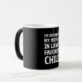 Ich bin definitiv meine Mutter im Lieblingskind de Verwandlungstasse (Vorderseite Links)