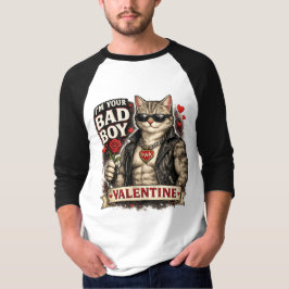 Ich bin dein böser Valentins-Katzenshirt – Tough C T-Shirt