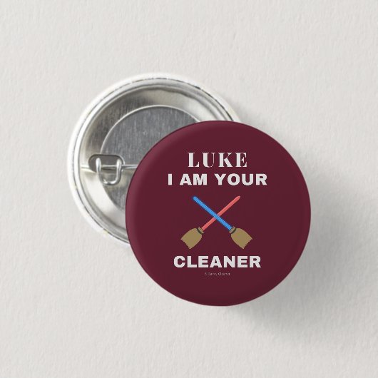 Ich bin dein Cleaner Button (Vorne & Hinten)