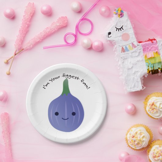 Ich bin dein Figgest-Fan Pappteller (Party)