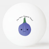 Ich bin dein Figgest-Fan Tischtennisball (Rückseite)