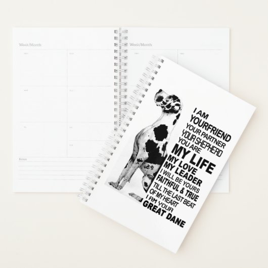 Ich bin dein Freund, dein Partner, dein Hund Große Planer (Anzeige)