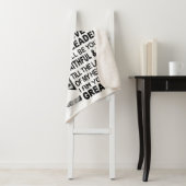 Ich bin dein Freund, dein Partner, dein Hund Große Sherpadecke (Beispiel)