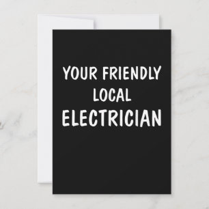 Ich bin dein freundliches Geschenk für einen lokal Mitteilungskarte