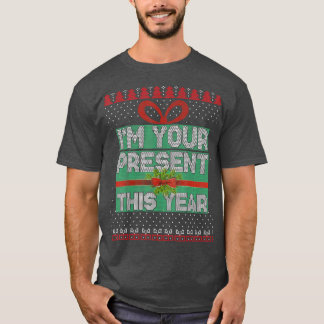 Ich bin dein Gegenwart dieses Jahr Weihnachten Wei T-Shirt