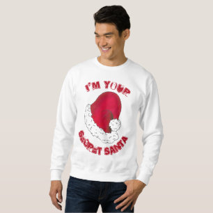 Ich bin dein geheimer Weihnachtsmann Ugly-Weihnach Sweatshirt