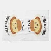 Ich bin dein größter Flan! Handtuch (Horizontal)