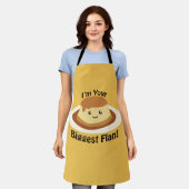 Ich bin dein Größter Flan Schürze (Getragen)