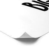 Ich bin dein größter Funny Funny Food Pun Poster (Ecke)