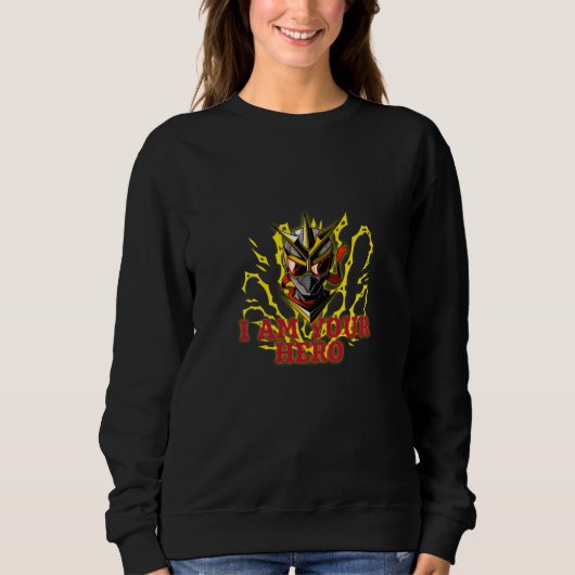 ICH BIN DEIN HERO SWEATSHIRT (Vorderseite)