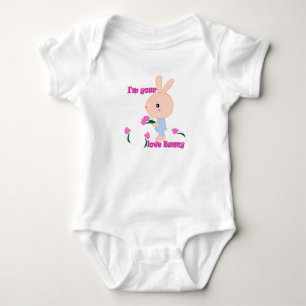 Ich bin dein Lieblings-Bunny Baby Strampler