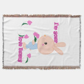 Ich bin dein Lieblings-Bunny Decke (Vorderseite)