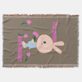 Ich bin dein Lieblings-Bunny Decke (Vorderseite)