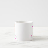 Ich bin dein Lieblings-Bunny Espressotasse (Vorderseite)