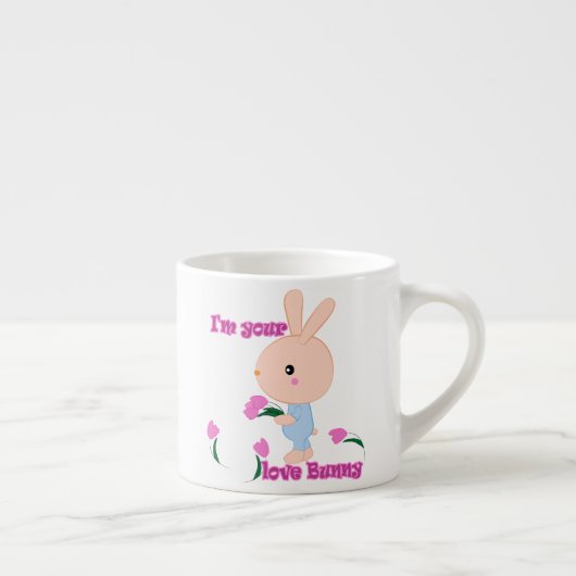 Ich bin dein Lieblings-Bunny Espressotasse (Rechts)