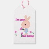Ich bin dein Lieblings-Bunny Geschenkanhänger (Vorderseite)