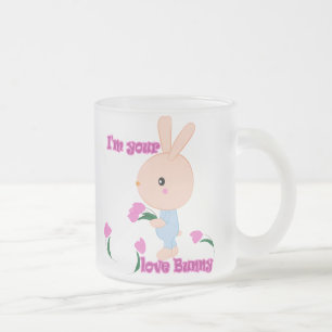 Ich bin dein Lieblings-Bunny Mattglastasse