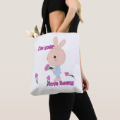 Ich bin dein Lieblings-Bunny Tasche (Von Nahem)