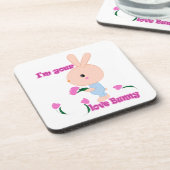 Ich bin dein Lieblings-Bunny Untersetzer (Linke Seite)