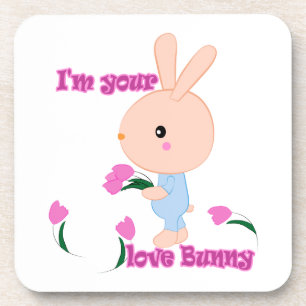 Ich bin dein Lieblings-Bunny Untersetzer