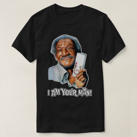 Ich bin dein Mann T Sanford und Son Vaporware Star T-Shirt (Design vorne)