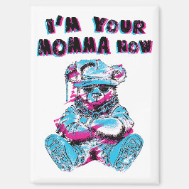 Ich bin dein MOMA Now-Farbenschlauch Magnet