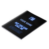 Ich bin "dein Name", aber du kannst mich Phantasti Notizblock (Linke Seite)