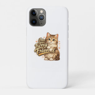 Ich bin dein pelziger Freund Katzen-Design Case-Mate iPhone Hülle