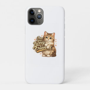 Ich bin dein pelziger Freund Katzen-Design Case-Mate iPhone Hülle