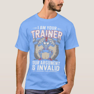 Ich bin dein Personalrainer Fitnessstudio Geschenk T-Shirt
