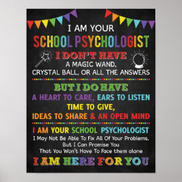 Ich bin dein Poster für Psychologe an der Schule