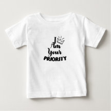 Ich bin dein Prioritäts-Baby-Junge-König-Baby-Mädc