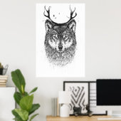 Ich bin dein Reh Poster (Heimbüro)