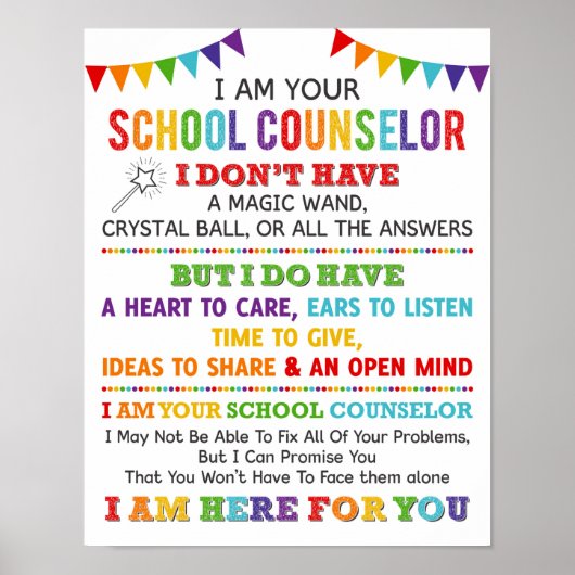 Ich bin dein Schulberater Poster (Vorne)