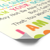 Ich bin dein Schulkrankenhaus Poster (Ecke)