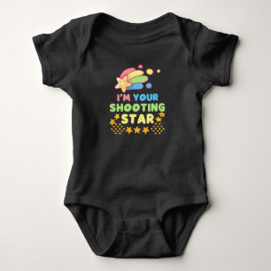 Ich bin dein Sternschnuppen-Kinder Baby Strampler