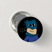ich bin dein Superhelden-Cartoon Button (Vorne & Hinten)