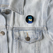 ich bin dein Superhelden-Cartoon Button (Beispiel)