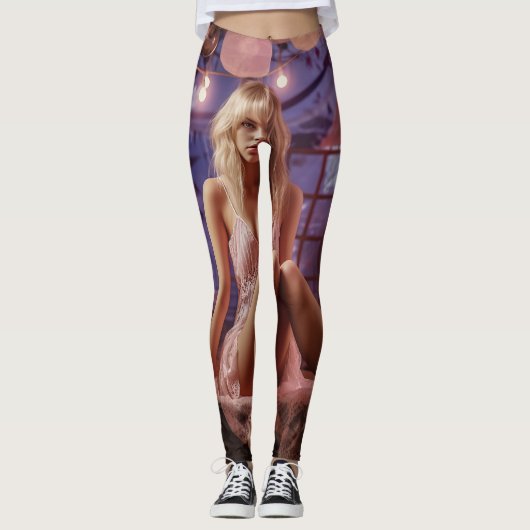 Ich bin dein Traummädchen Leggings (Vorderseite)