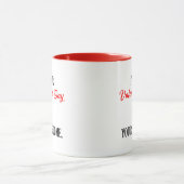 Ich bin dein Valentinstag Geschenk Funny Valentine Tasse (Zentrum)