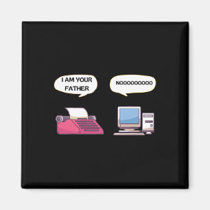 Ich bin dein Vater Computer Lustiger Gamer Geek Ne Magnet