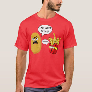Ich bin dein Vater Französisch Fries Potato T-Shirt