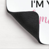 Ich bin dein Zuhause Girl 2 Mousepad (Ecke)