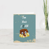 Ich bin deine Geburtstagskarte Karte (Vorderseite)