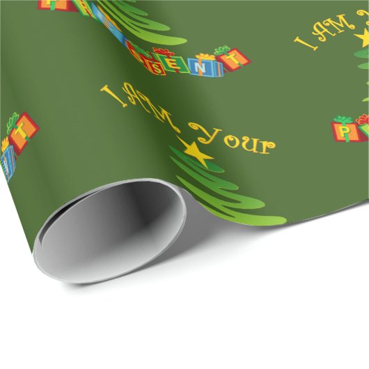 Ich bin deine Gegenwart Geschenkpapier (Rolleneckpunkt)