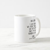Ich bin deine Lieblingstochter - Funny Mug für Vat Kaffeetasse (VorderseiteRechts)